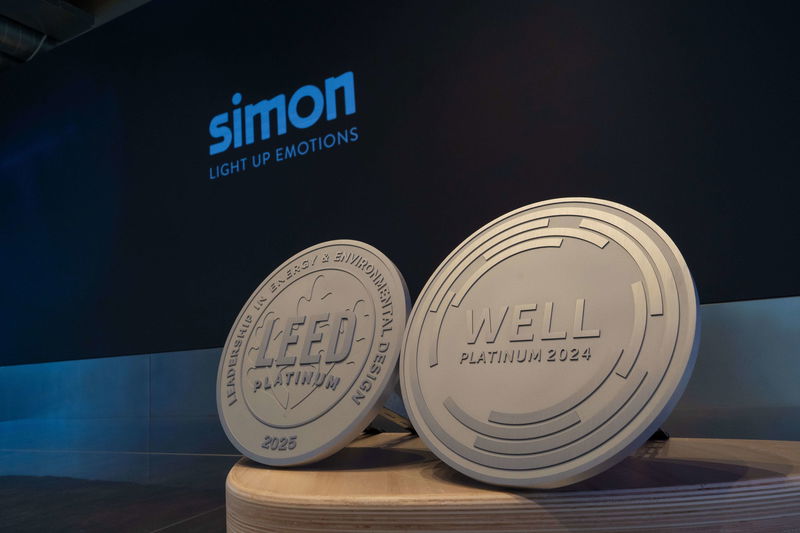La sede global de Simon obtiene las certificaciones LEED y WELL Platinum, máximos estándares en  sostenibilidad y bienestar