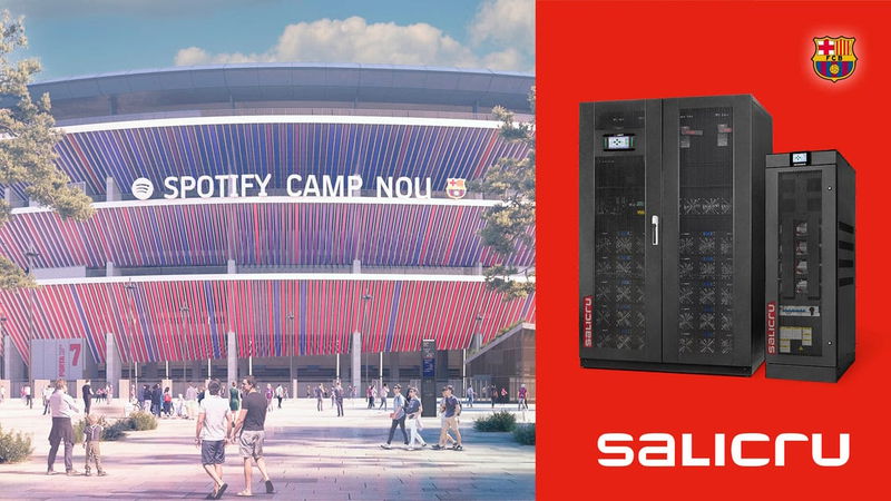 El Spotify Camp Nou elige a Salicru para su respaldo energético crítico