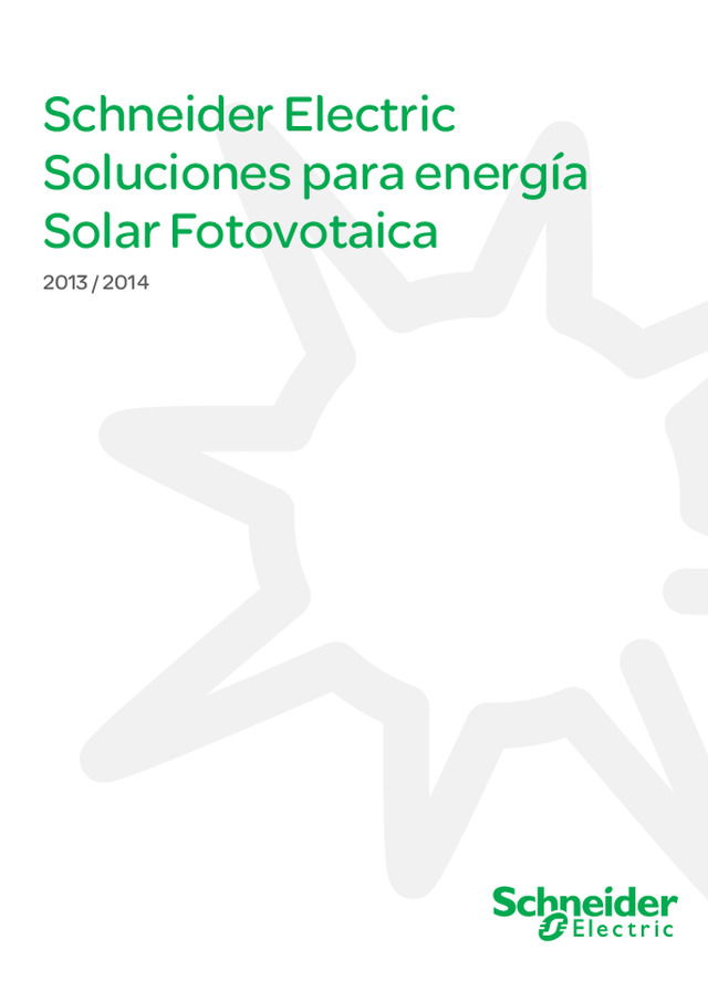 Catálogo solar 2014