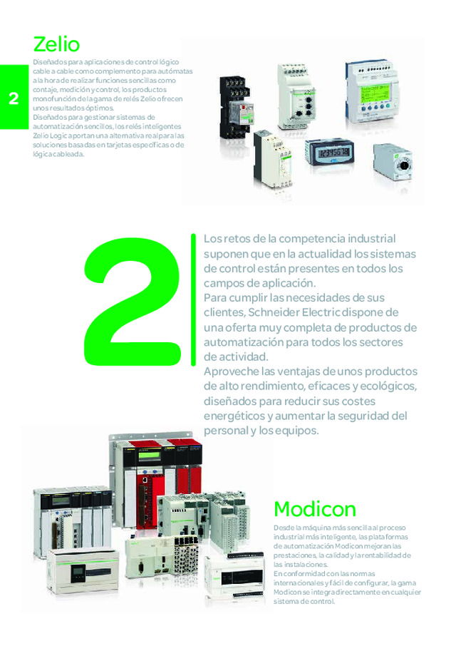 Tarifas 2015 Automatización y control. Capítulo 2: Zelio Relés, Controladores Machine Struxure...