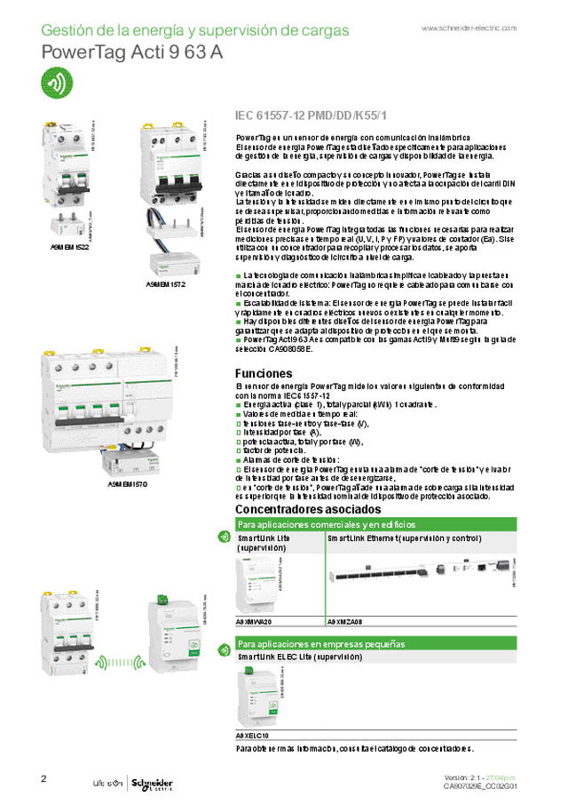 Catálogo PowerTag