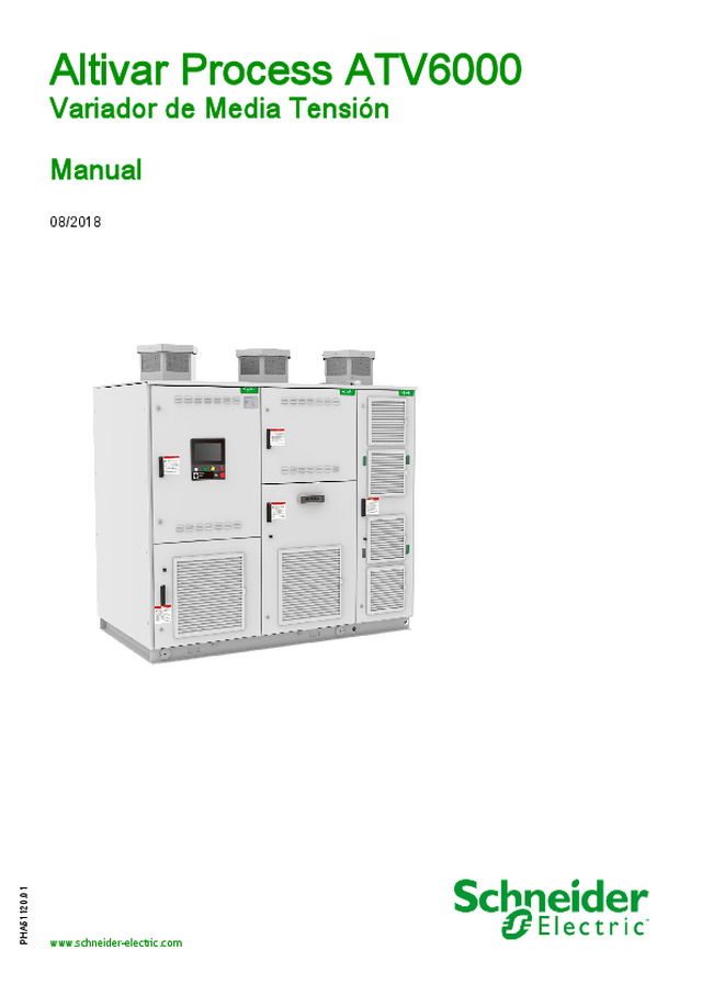 Altivar Process ATV6000 Manual - Schneider Electric