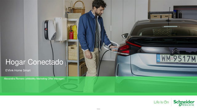 Soluciones inteligentes para vehículos eléctricos en hogares conectados