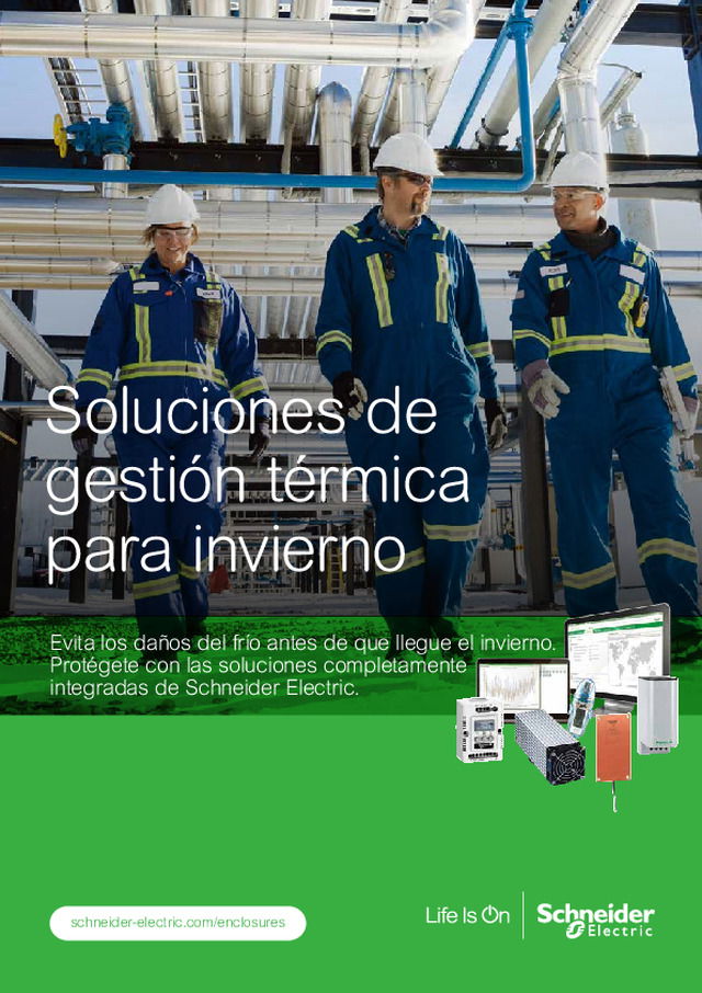 Soluciones de  gestión térmica  para invierno