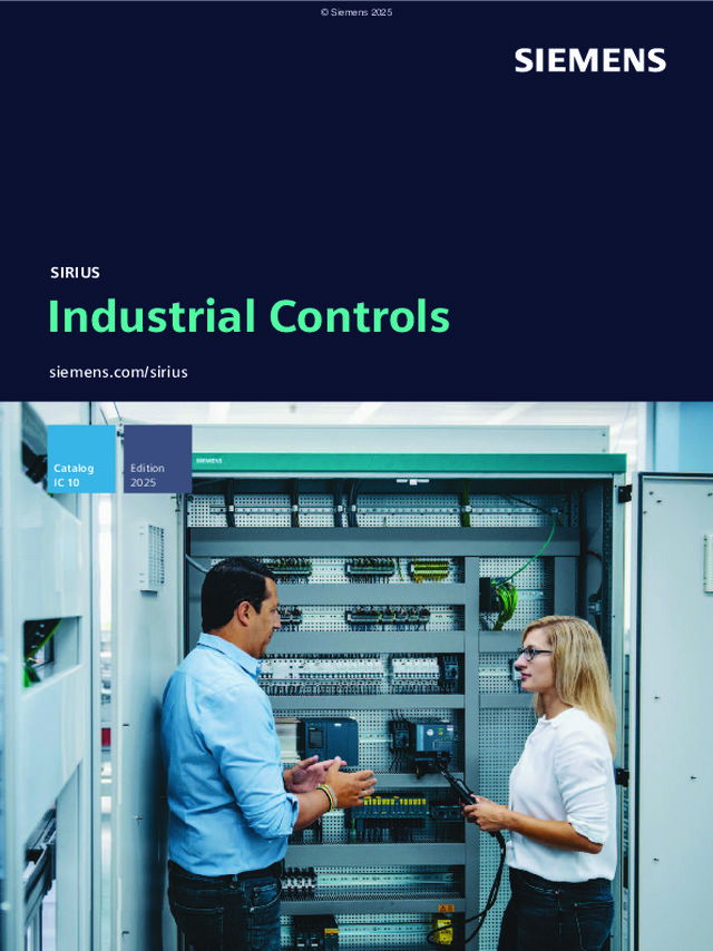 Siemens - SIRIUS Industrial Controls