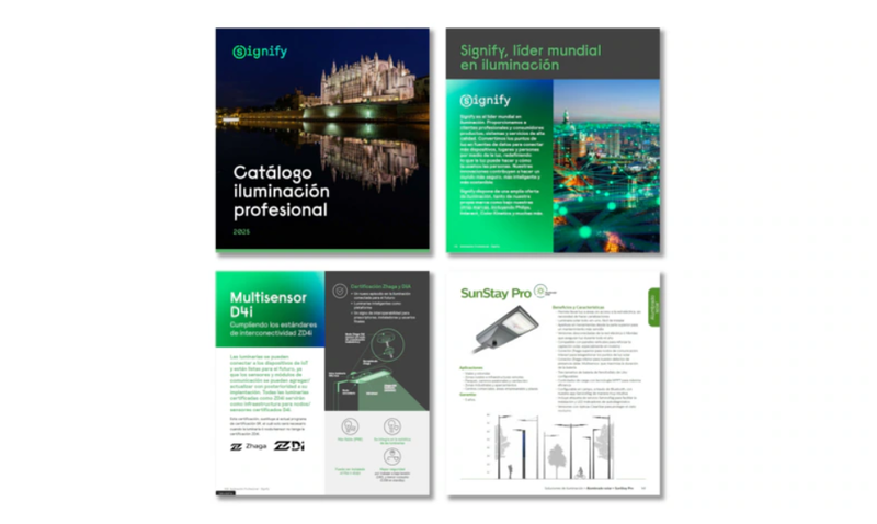 Signify presenta su Catálogo de Iluminación Profesional 2025