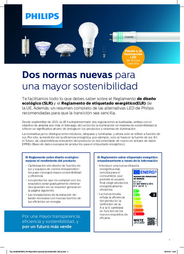 Dos normas nuevas para una mayor sostenibilidad