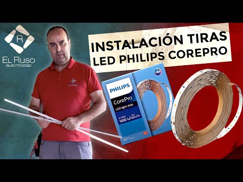 Instalacion de Tira Led Philips CorePro en vivienda