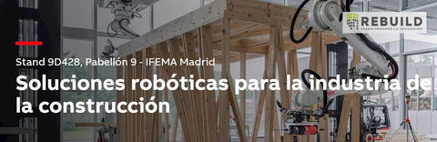 ABB estará en Rebuild 2024 con lo último en robótica y electrificación para la construcción