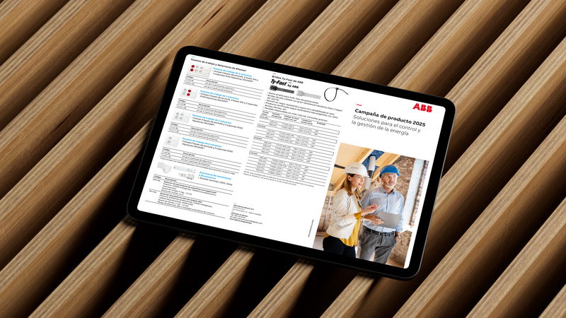 ABB Electrification Spain lanza su  nueva campaña de producto para 2025