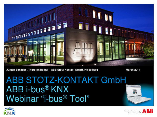 Abb i-Bus KNX | Webinar