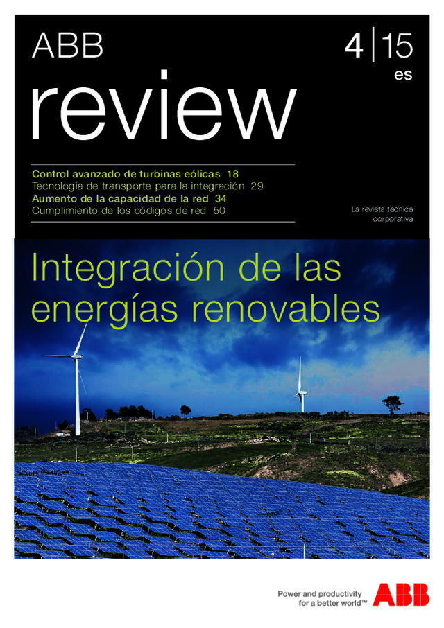 Integración de las energías renovables