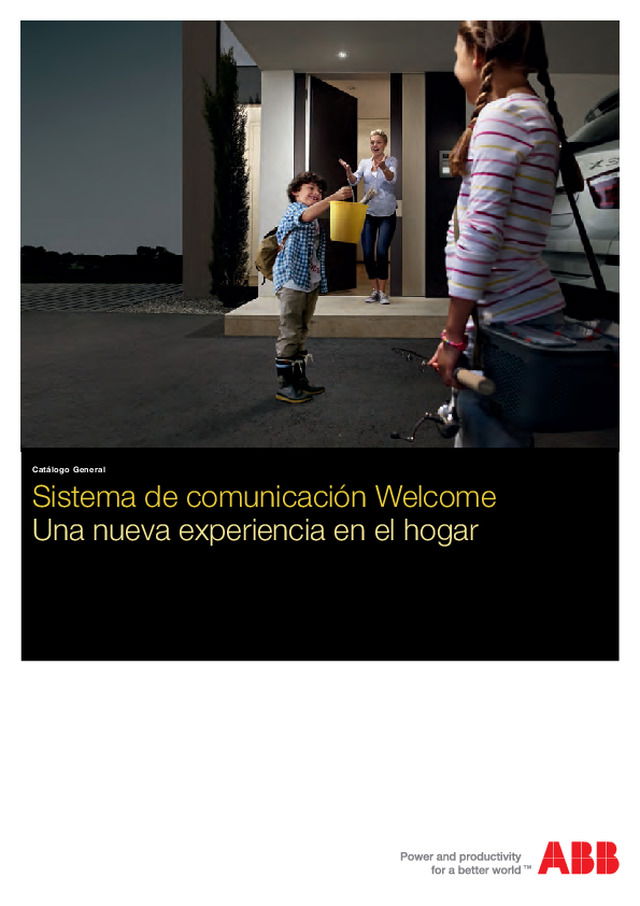 Sistema de comunicación Welcome de ABB