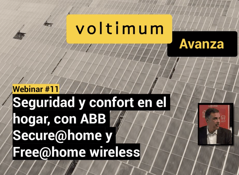 ABB Seguridad y confort en el hogar, con ABB Secure@home y Free@home wireless