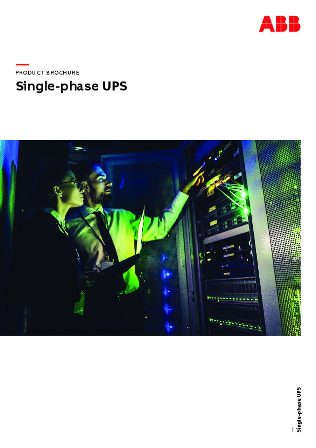 ABB - Single-phase UPS