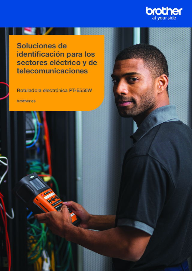 Soluciones de identificación para los sectores eléctricos y de telecomunicaciones
