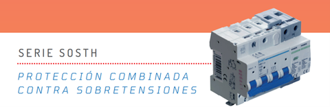 Protección combinada contra sobretensiones