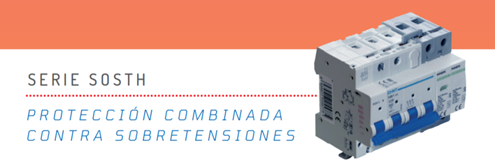 Protección combinada contra sobretensiones
