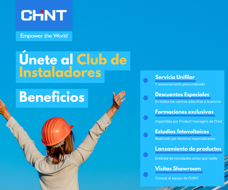 CLUB DE INSTALADORES CHINT– Lanzamiento de plan
