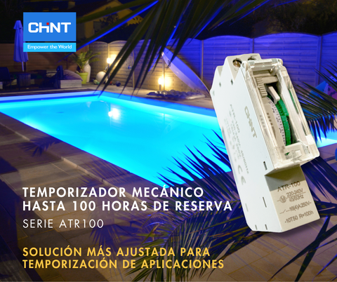 CHINT LANZA SU NUEVO TEMPORIZADOR MECÁNICO ATR 100