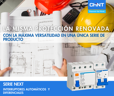 Chint completa su serie de interruptores para protección magnetotérmica y diferencial de uso residencial