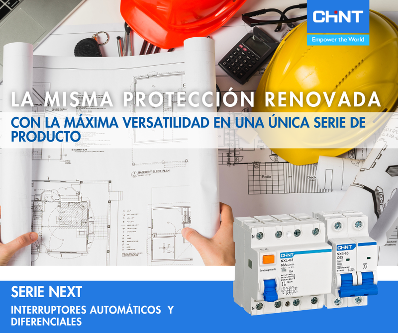 Chint completa su serie de interruptores para protección magnetotérmica y diferencial de uso residencial