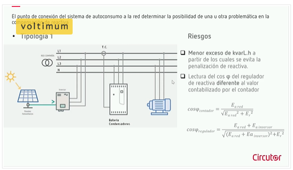 Cómo evitar penalizaciones de reactiva en instalaciones con autoconsumo