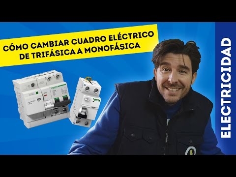 ¿Para qué queremos trifásica? Cambiar trifásica a monofásica