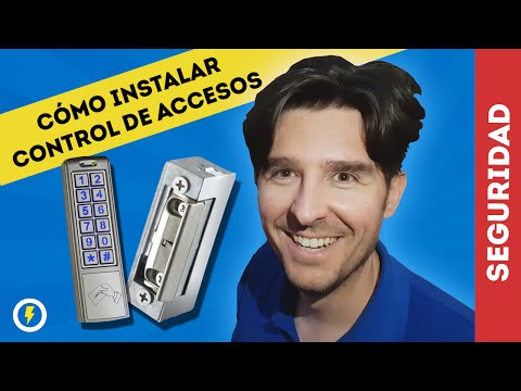 Cómo instalar control de accesos con cerradura eléctrica