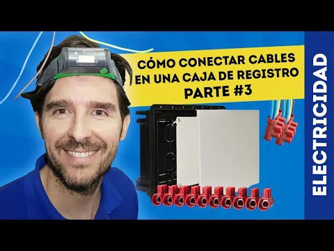 Cómo conectar cables con fichas de empalme Tekox en cajas de registro Imanbox PARTE #3
