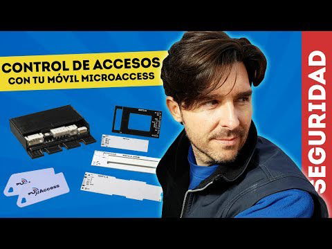 Control de Accesos controlado con el teléfono móvil sistema Microaccess