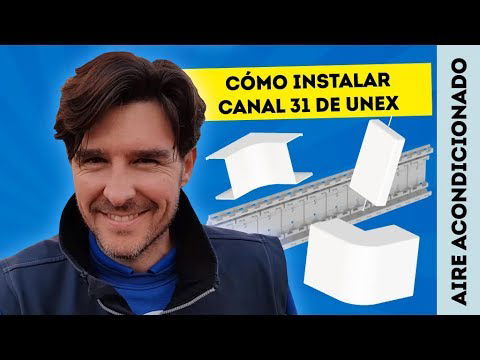 Cómo instalar aire acondicionado con canaleta de unex canal 31 en Ocrem
