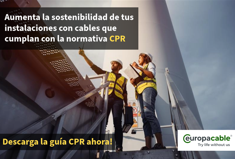 Descubre cómo el Reglamento de Productos de Construcción (CPR) puede ayudar a los instaladores eléctricos a hacer un uso más sostenible de los cables