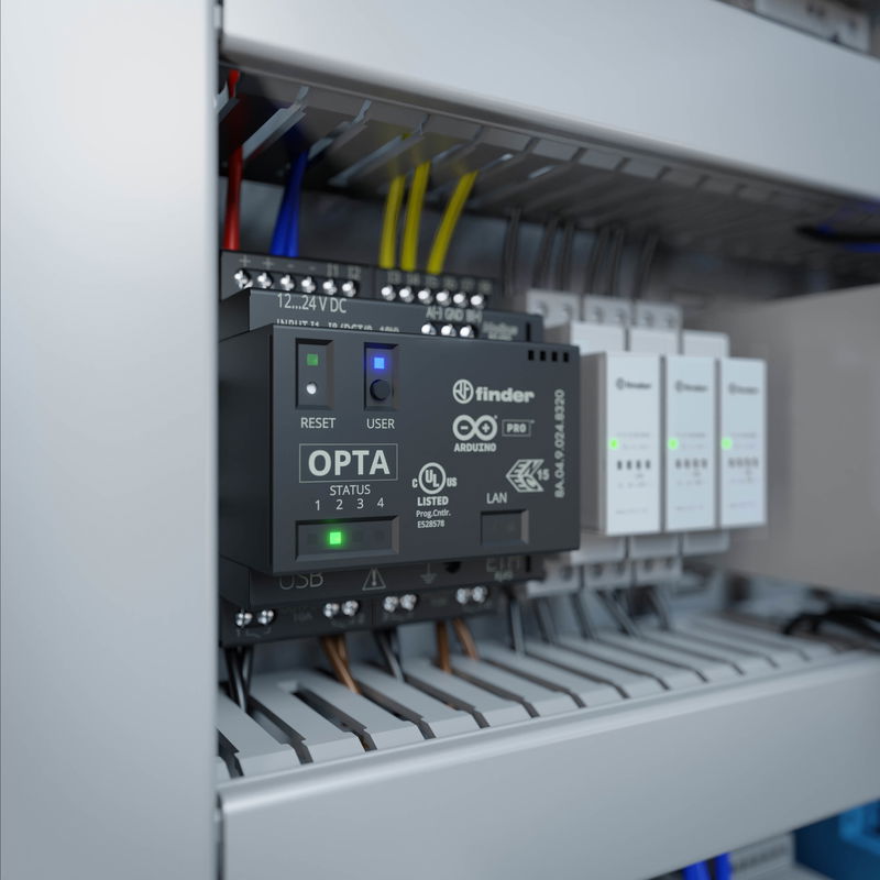 Finder Opta: el primer programmable logic relay con Arduino