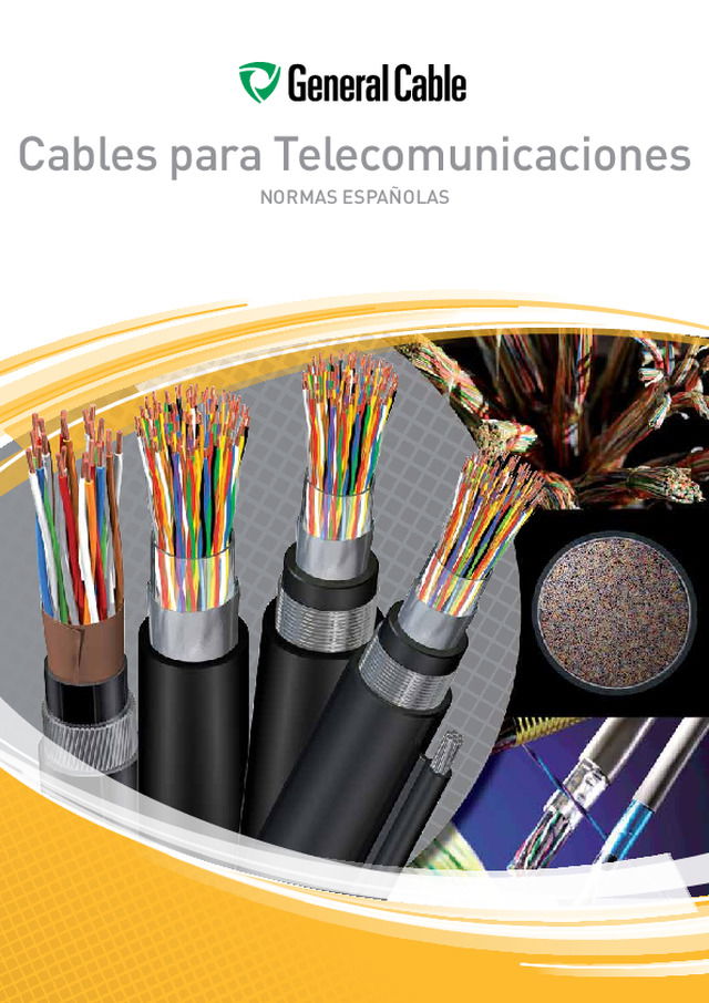 Cables para Telecomunicaciones - Normas españolas - General Cable