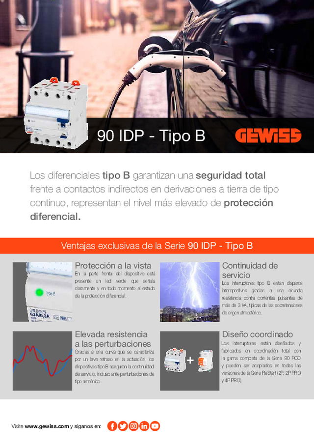 90 IDP - Diferenciales Tipo B