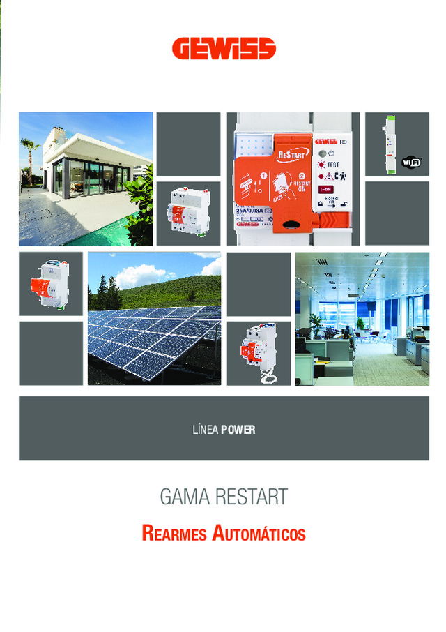GAMA RESTART - REARMES AUTOMÁTICOS - 2022