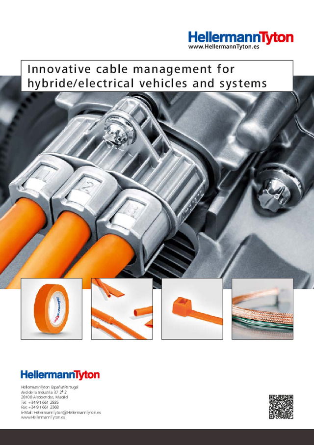 Productos para vehículos Híbridos HellermannTyton