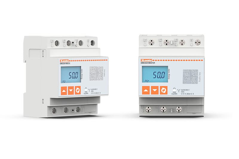 Nuevos contadores de energía DMED341MID7E… para estaciones de carga de vehículos eléctricos con homologación Eichrecht alemana.