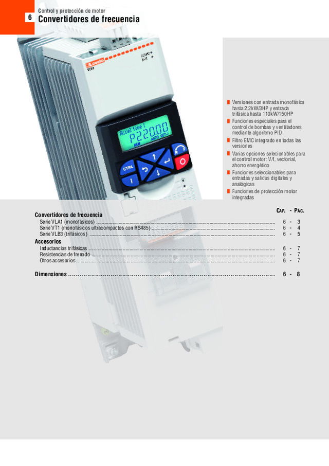 Convertidores de frecuencia