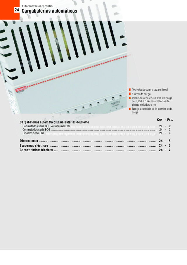 Cargabaterías automáticos