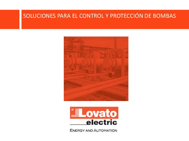 Cómo controlar y proteger una bomba hidráulica