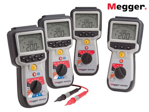 MIT400/2,  Medidor de Aislamiento y Continuidad 250/500/1000V