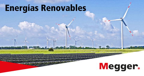 Soluciones de Megger para energías renovables