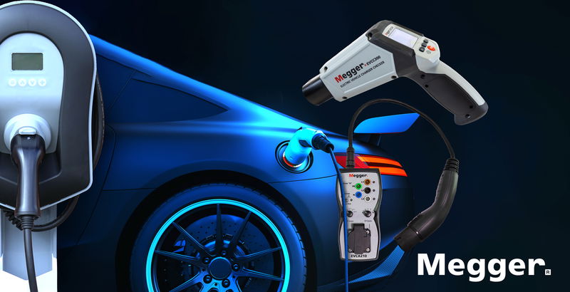 Megger lanza nuevo comprobador para puntos de recarga de vehículos eléctricos