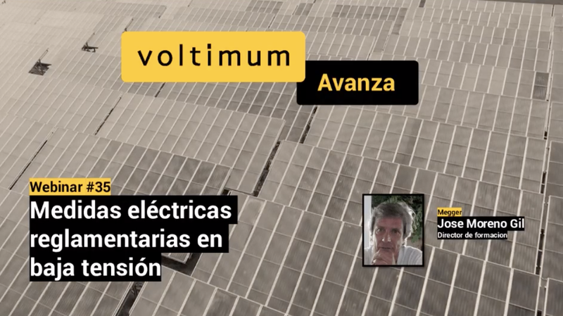 Megger Medidas eléctricas reglamentarias en baja tensión
