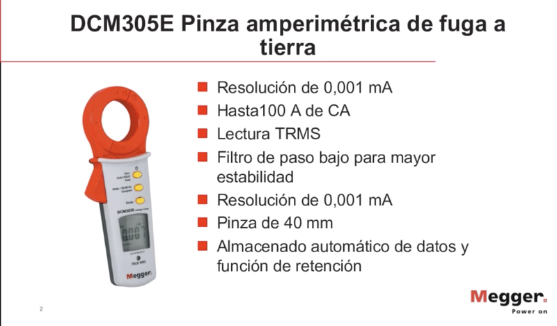 Megger - Medidas eléctricas reglamentarias para resolver cualquier avería.