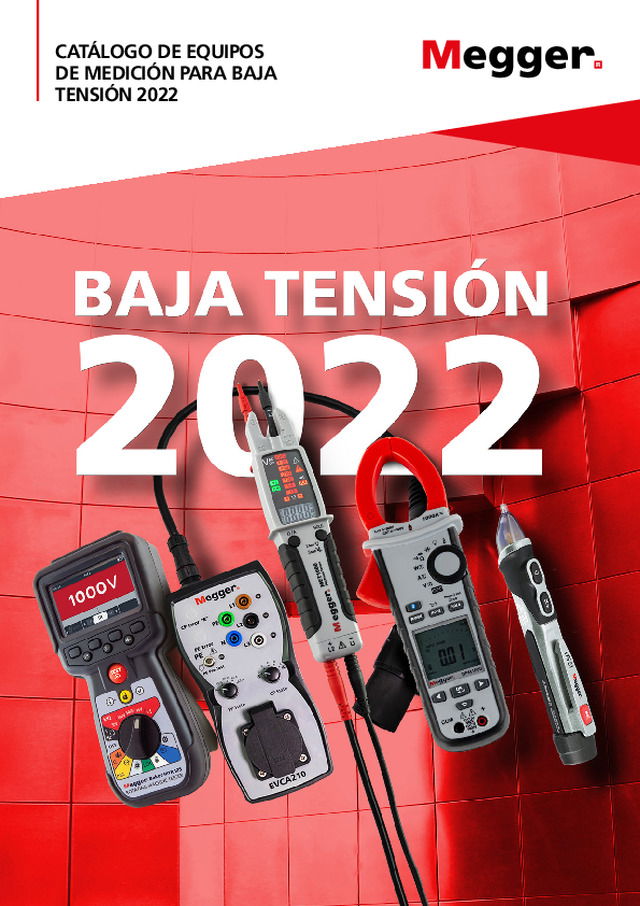 Catalogo Megger Baja Tensión 2022