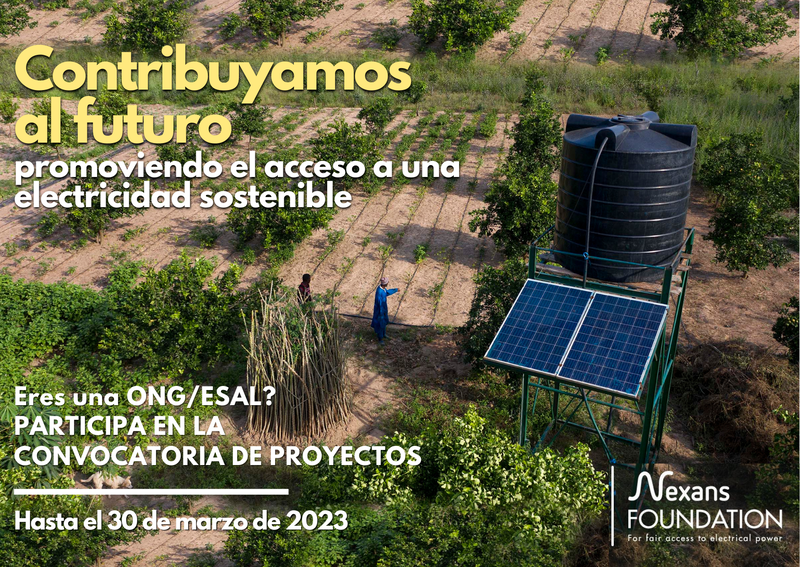 La Fundación Nexans lanza su 11ª convocatoria de proyectos