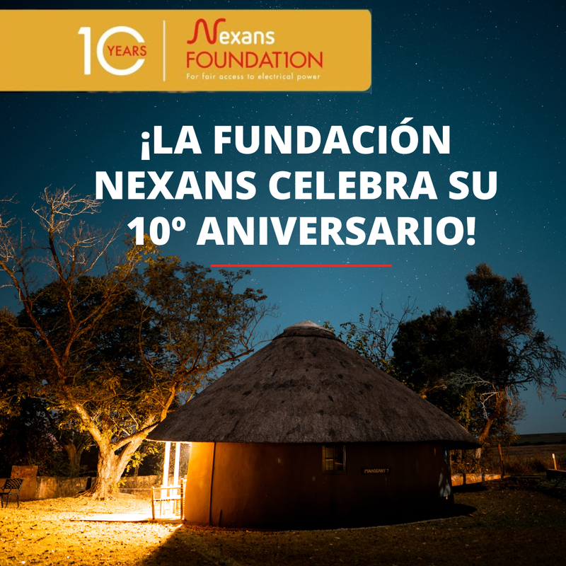 Fundación Nexans: 10 años proporcionando electricidad sostenible
